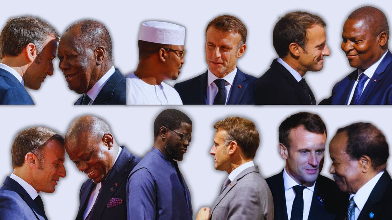 Françafrique: Visites de dirigeants africains à l’Elysée. La diplomatie de soumission ?